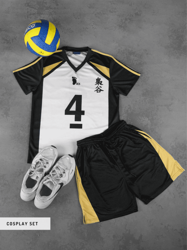 Fukurodani #4 Jersey (COMBO SET)
