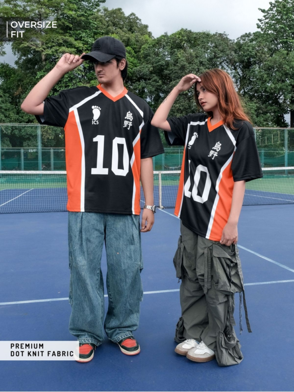 Karasuno-10 Oversize Jersey