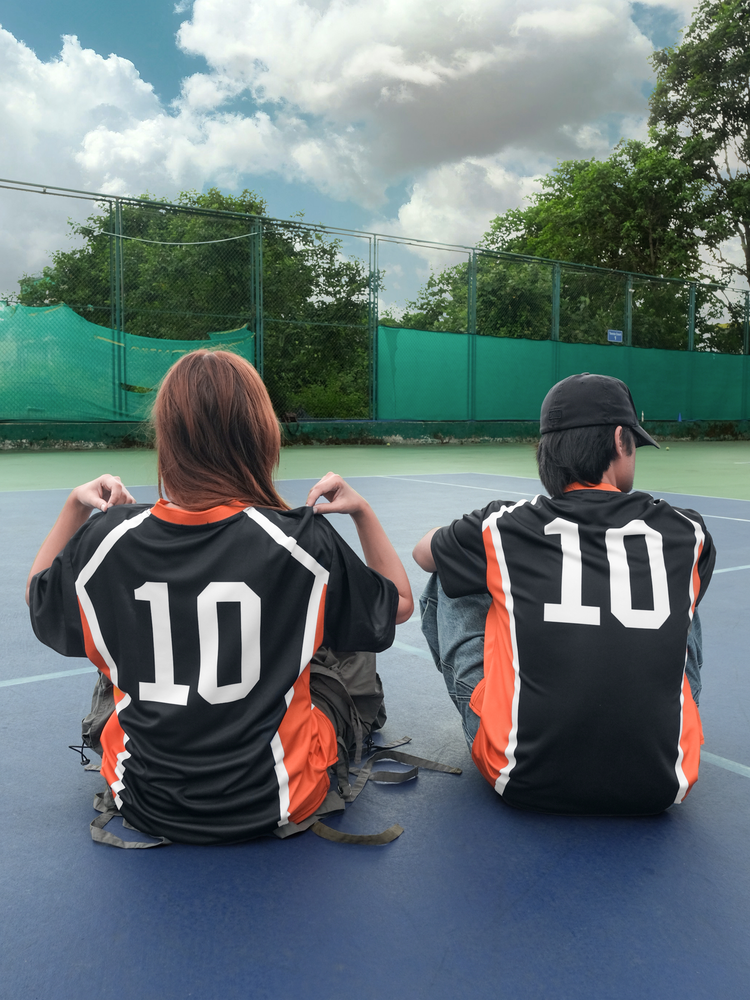 Karasuno-10 Oversize Jersey - Image 2