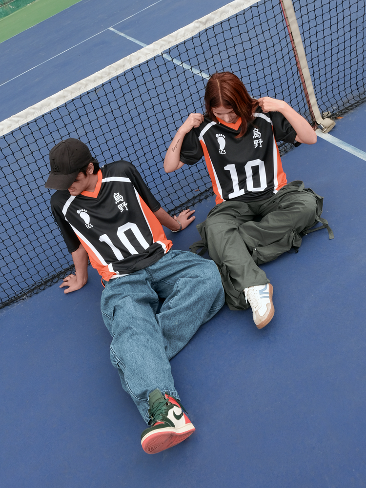 Karasuno-10 Oversize Jersey - Image 3