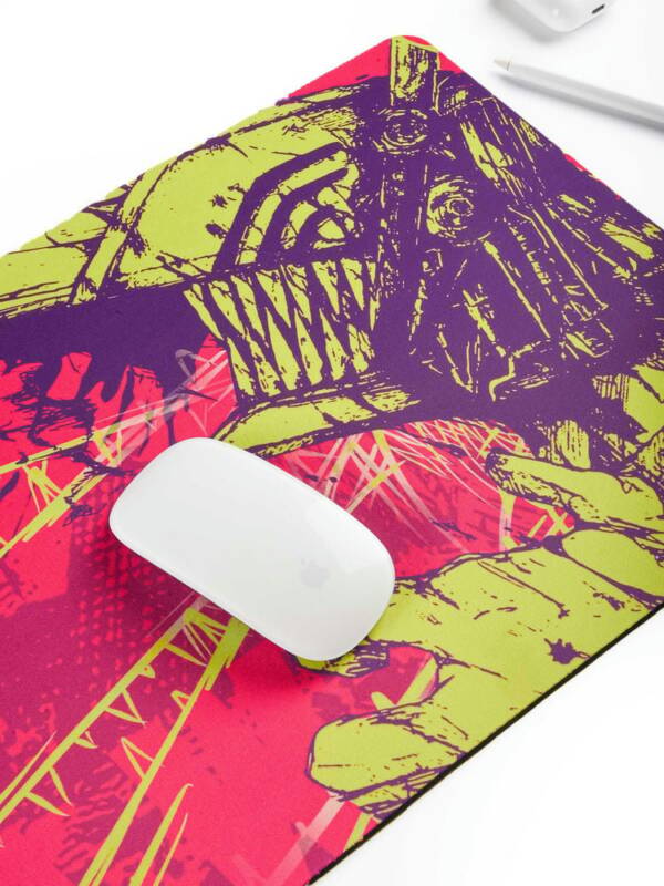 Chainsaw Graffiti Deskmat
