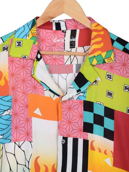 Slayers Pattern Hawaiian Shirt - Image 3