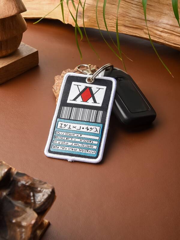 Hunter License Woven Keychain