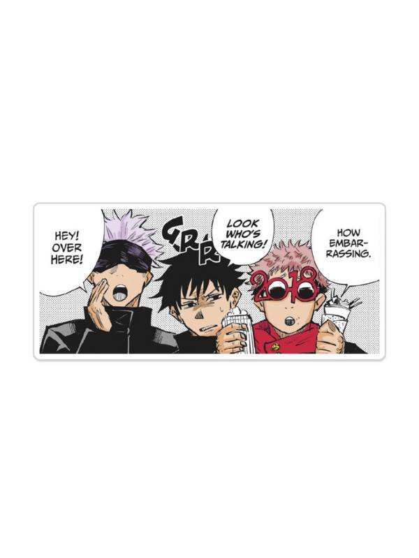 Funny Sorcerers Manga Sticker